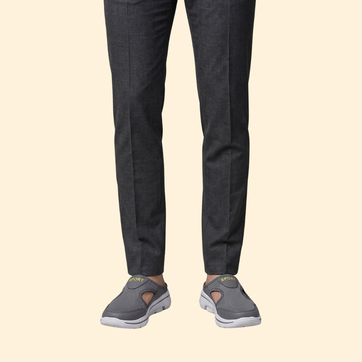 Men's Orthopedic Mules with Panels