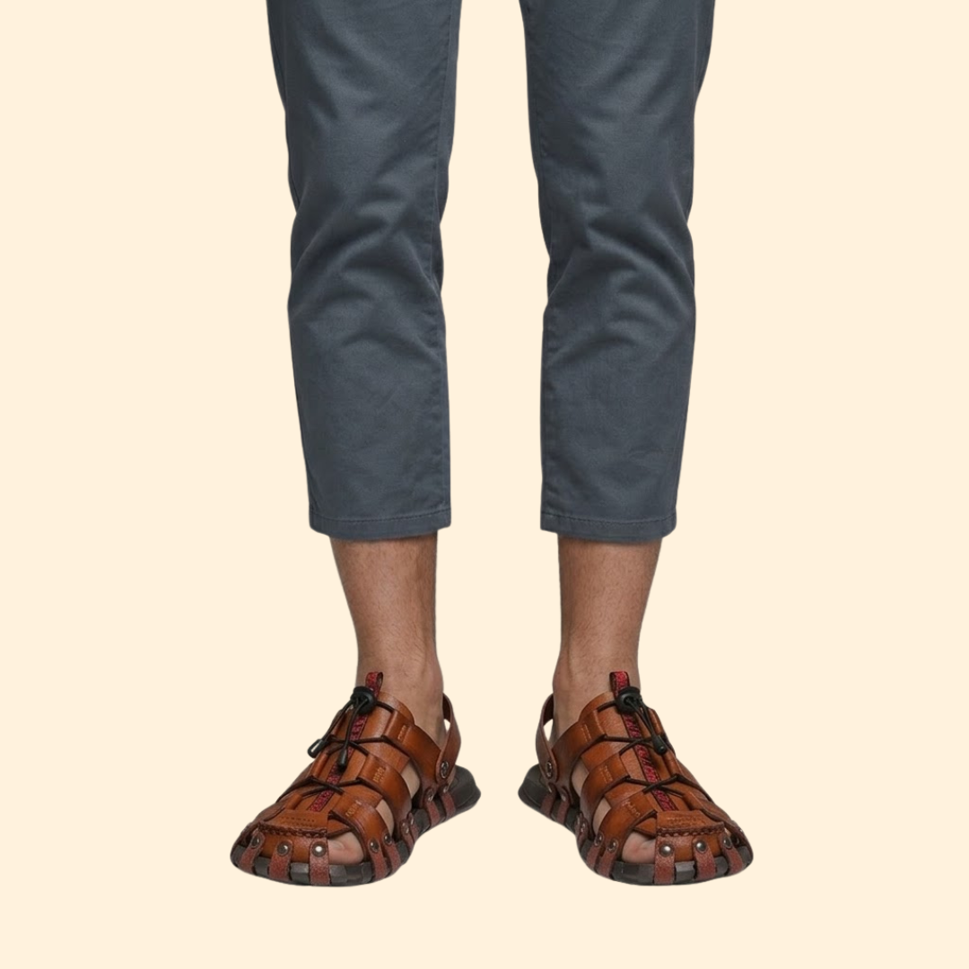 Men's Orthopedic Sandals with Toe