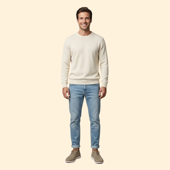 Men's Orthopedic Shoes with Knit Upper