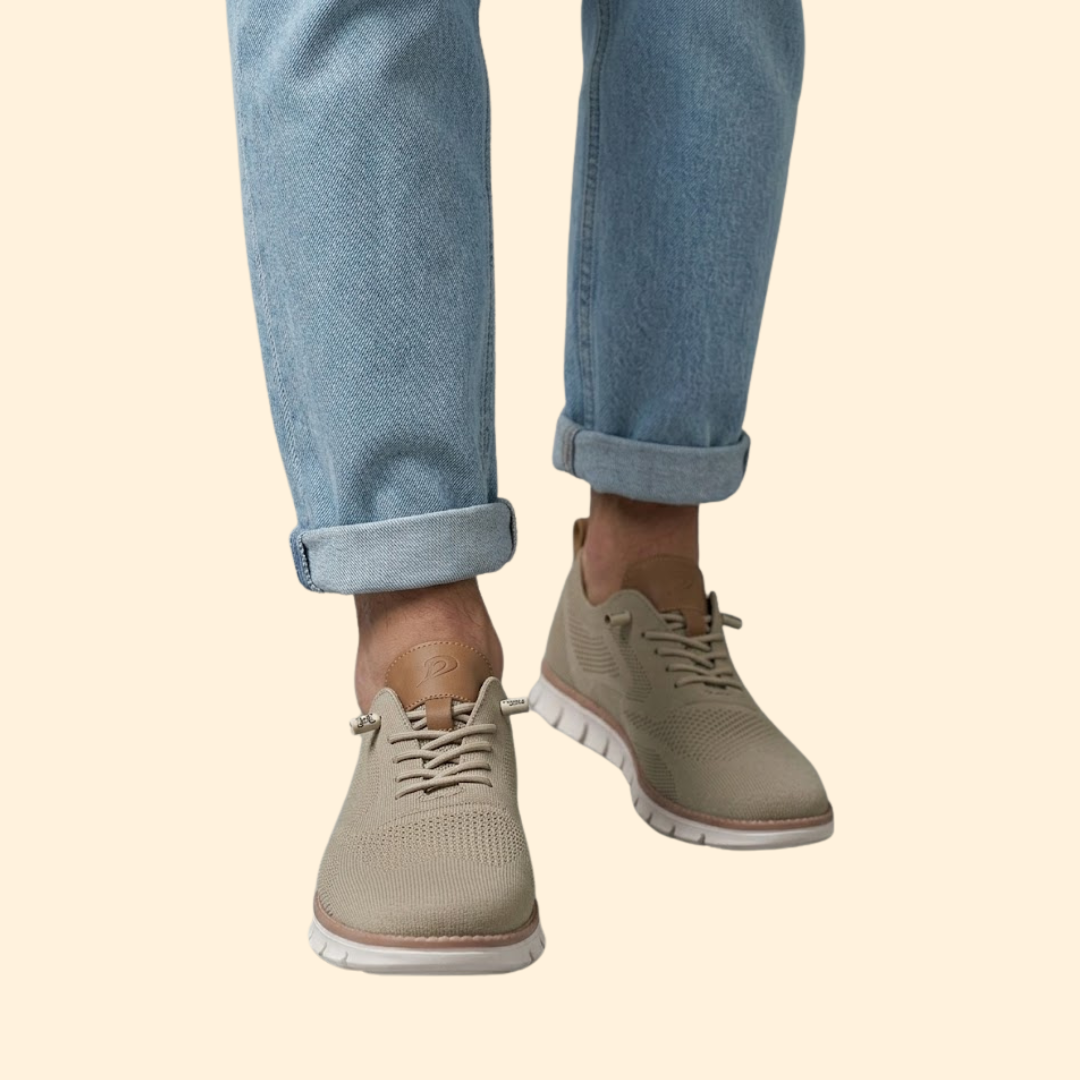 Men's Orthopedic Shoes with Knit Upper