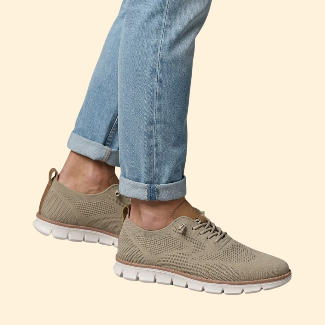 Men's Orthopedic Shoes with Knit Upper