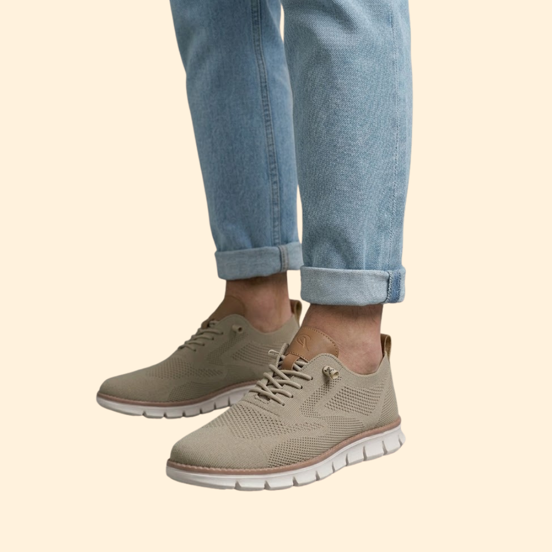 Men's Orthopedic Shoes with Knit Upper