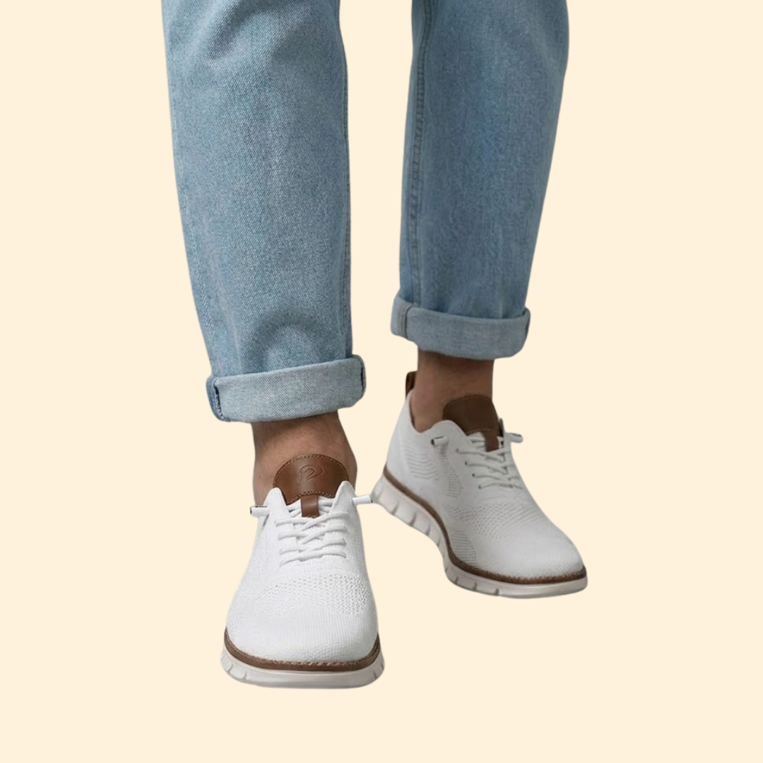 Men's Orthopedic Shoes with Knit Upper