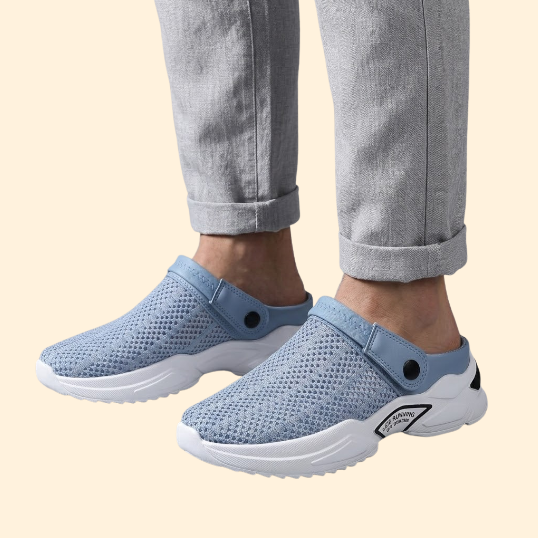 Men's Orthopedic Slippers with Mesh