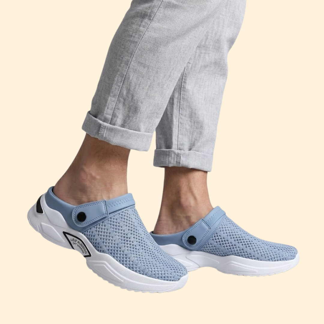 Men's Orthopedic Slippers with Mesh