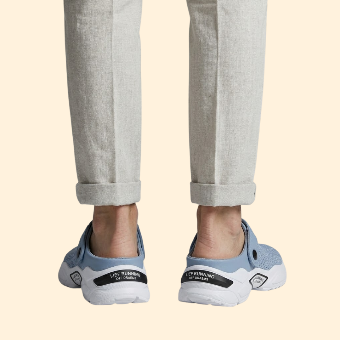 Men's Orthopedic Slippers with Mesh