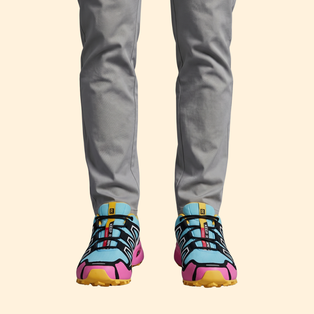Men's Orthopedic Sneakers with Sole