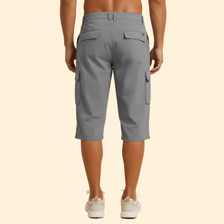 Men's Outdoor Cargo Shorts with Zippered Pockets