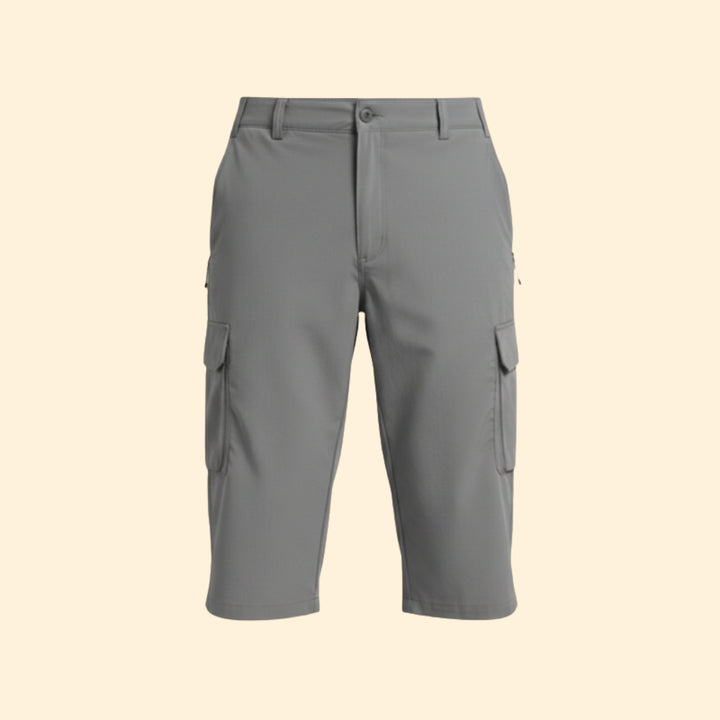 Men's Outdoor Cargo Shorts with Zippered Pockets
