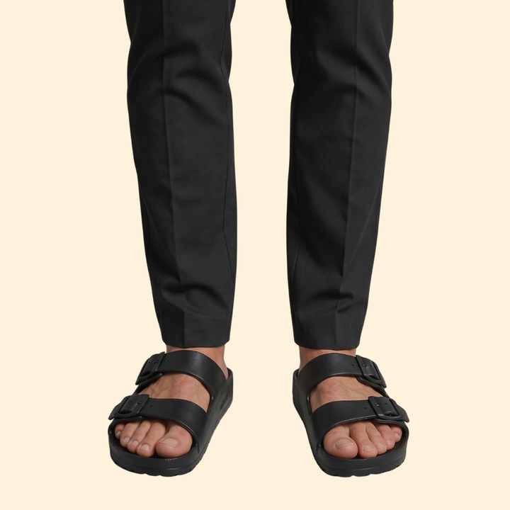 Men’s Outdoor Sandals with Double Buckles