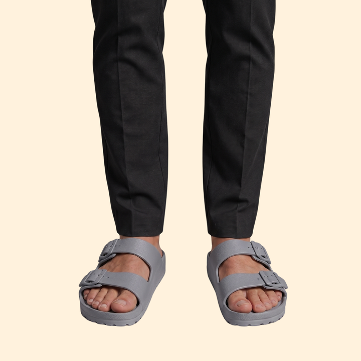 Men’s Outdoor Sandals with Double Buckles