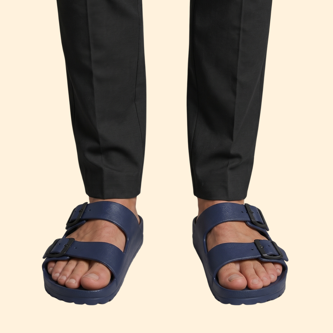 Men’s Outdoor Sandals with Double Buckles