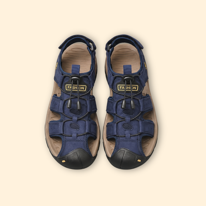 Men's Outdoor Sandals with Toe Cap