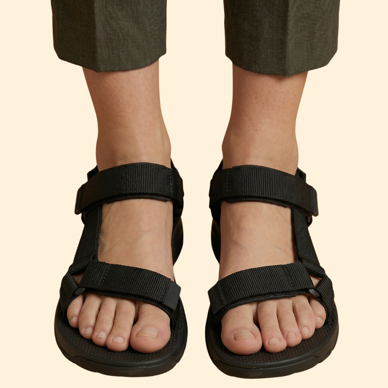 Men's Outdoor Sandals with Webbing