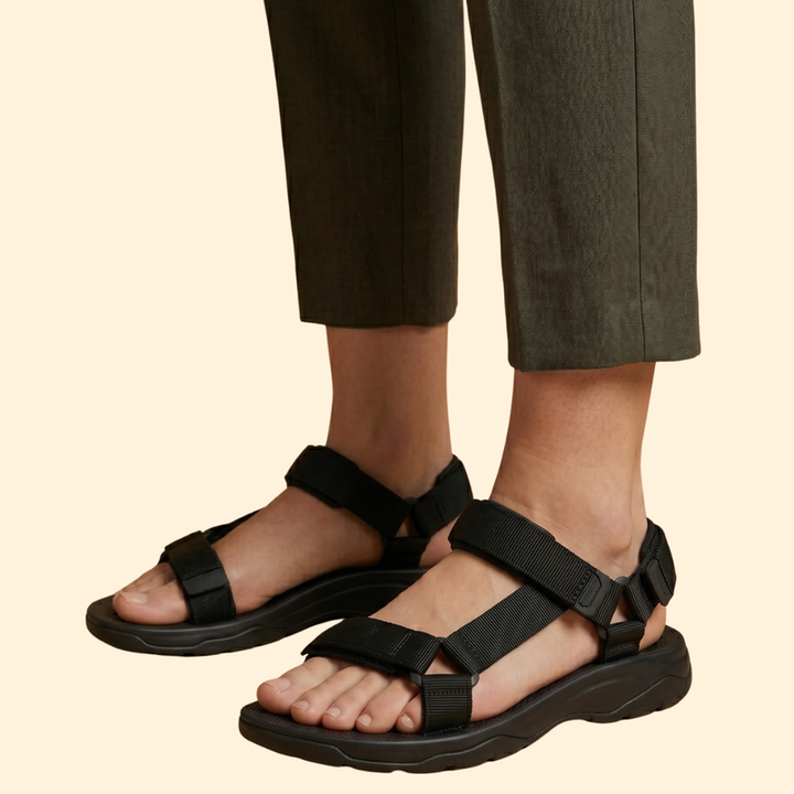 Men's Outdoor Sandals with Webbing