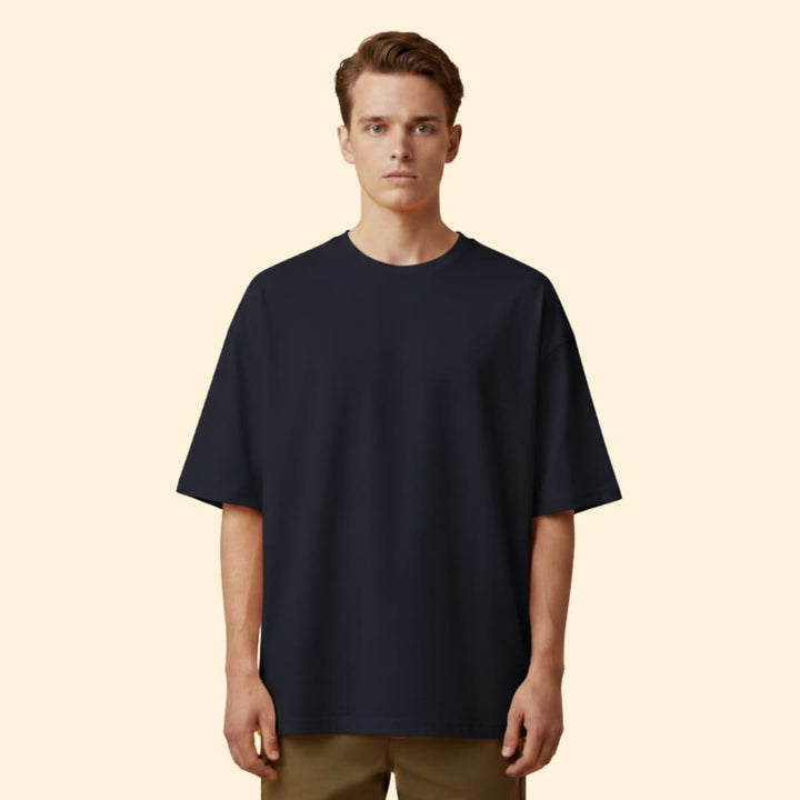Men's Oversized T-shirt with Short Sleeves