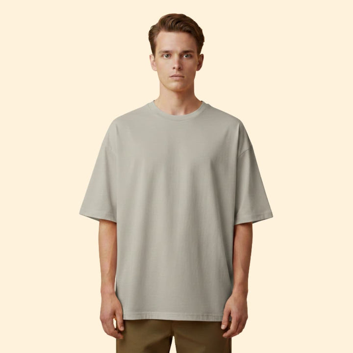 Men's Oversized T-shirt with Short Sleeves