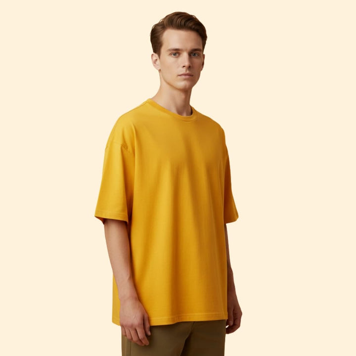 Men's Oversized T-shirt with Short Sleeves