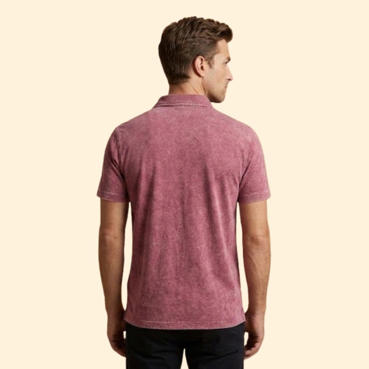 Men’s Polo Shirt with Button Placket