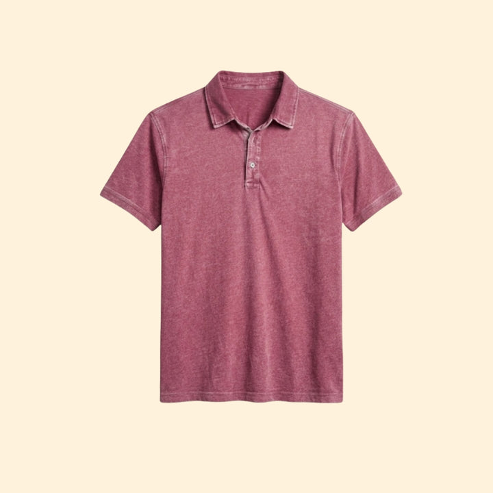 Men’s Polo Shirt with Button Placket