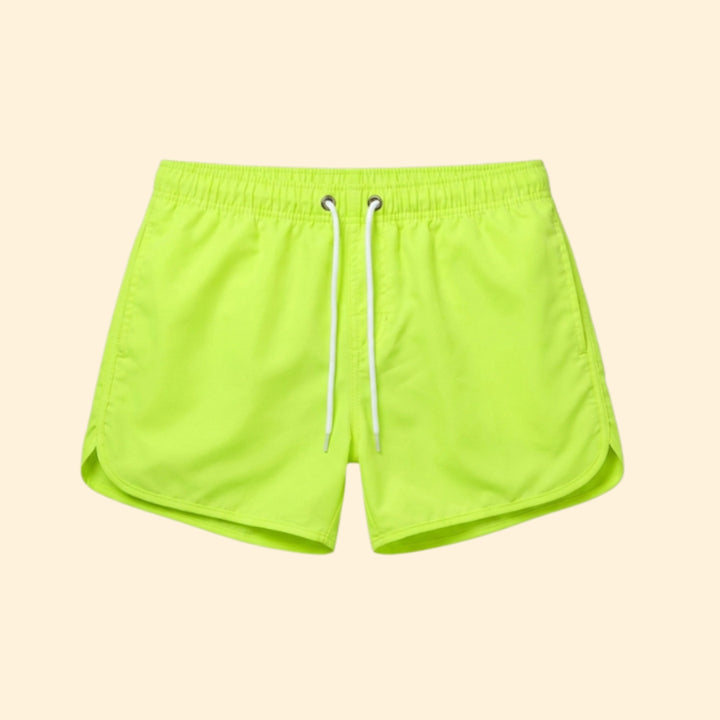 Men’s Poolwear Swim Shorts with Elastic Waistband