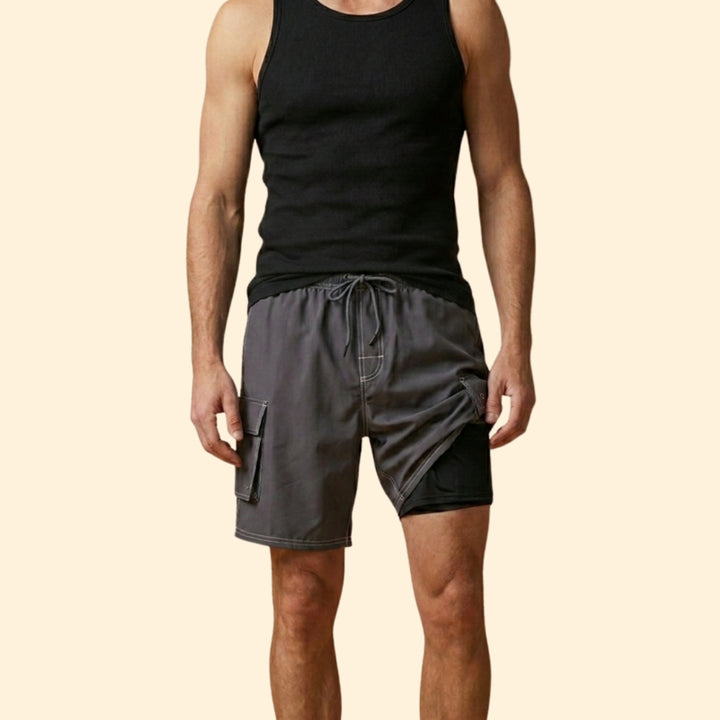 Men’s Quick-Drying Shorts with Side Pocket