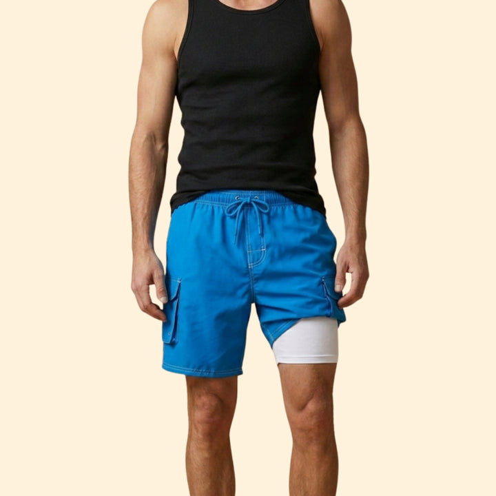 Men’s Quick-Drying Shorts with Side Pocket