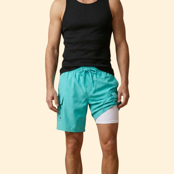 Men’s Quick-Drying Shorts with Side Pocket