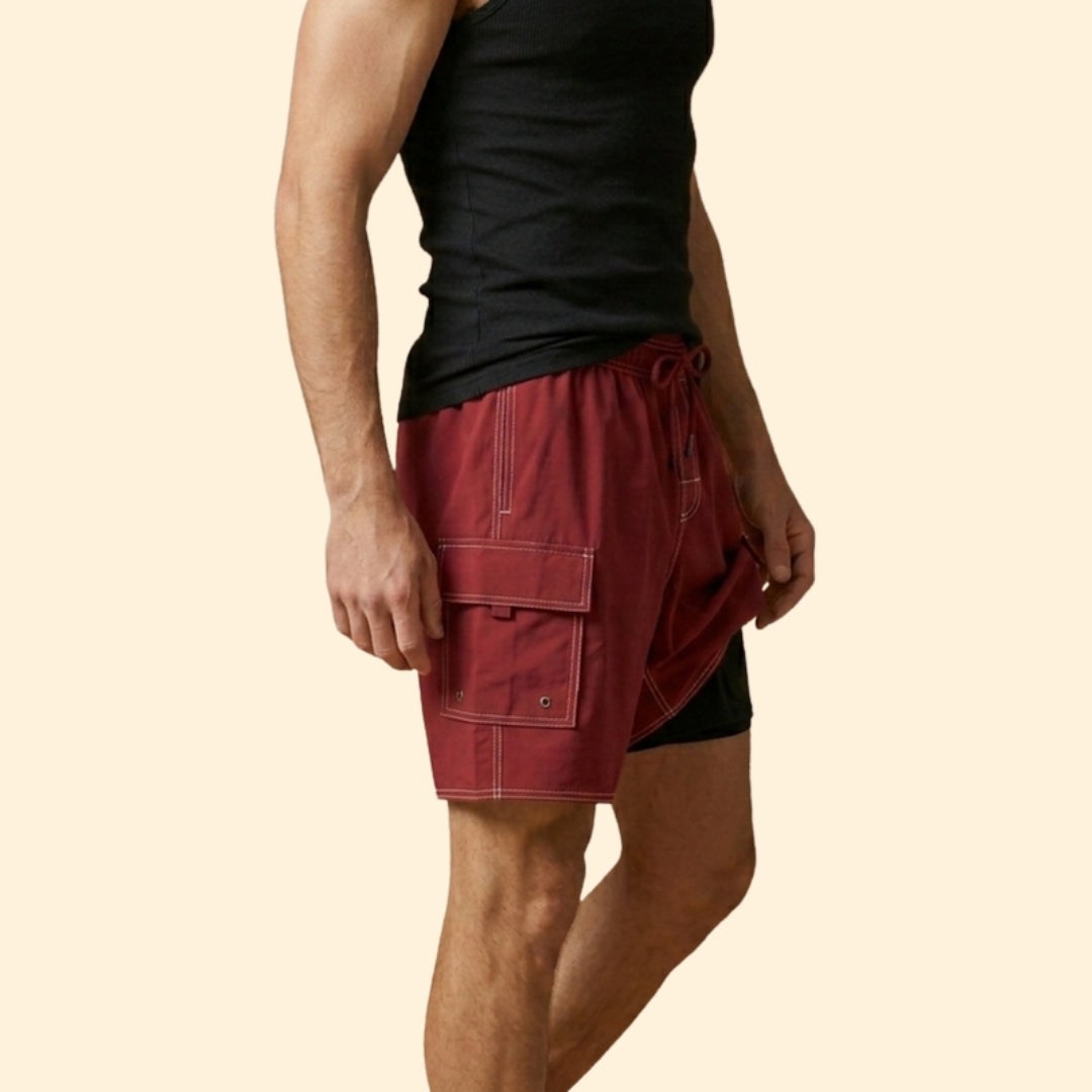 Men’s Quick-Drying Shorts with Side Pocket