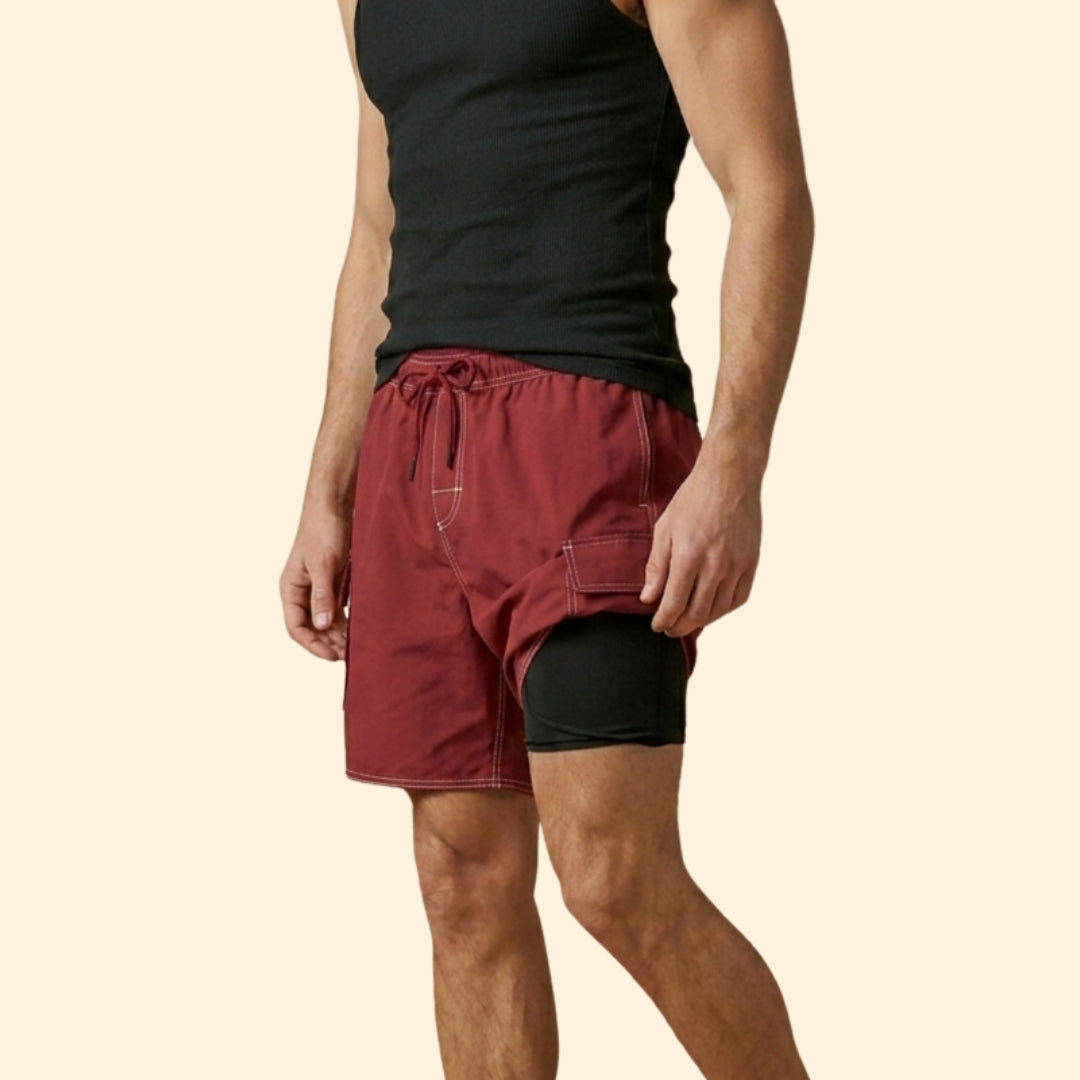 Men’s Quick-Drying Shorts with Side Pocket