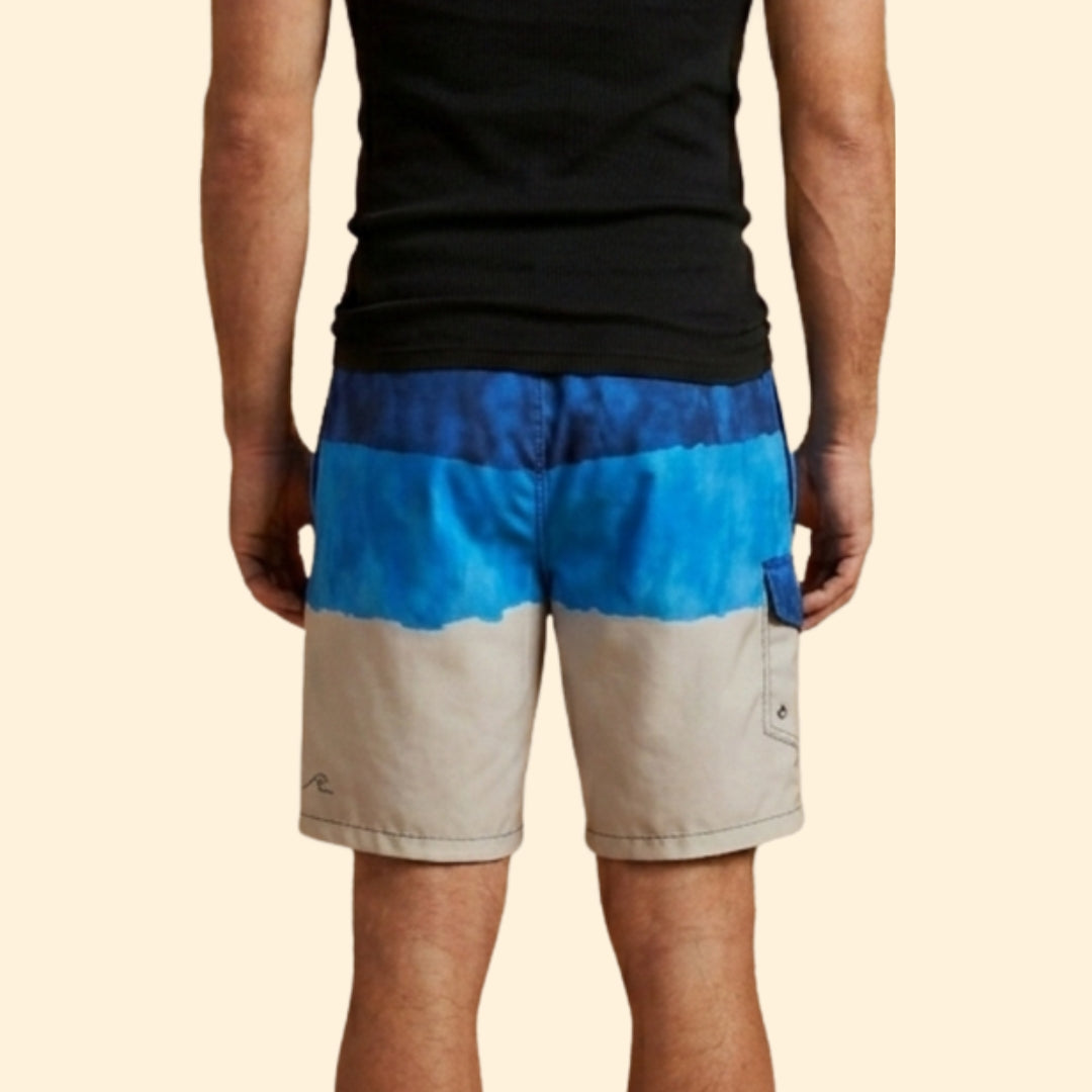 Men’s Quick-Drying Swim Shorts with Drawstring
