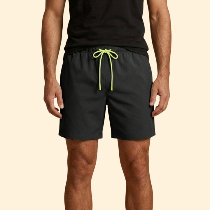 Men’s Quick-Drying Swim Shorts with Drawstring