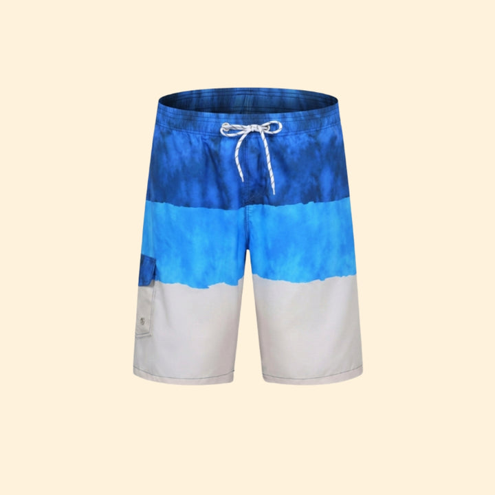 Men’s Quick-Drying Swim Shorts with Drawstring