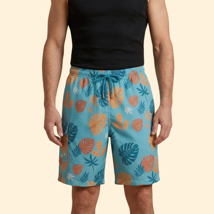 Men’s Quick-Drying Swim Shorts with Stretch