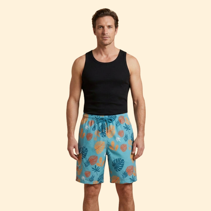 Men’s Quick-Drying Swim Shorts with Stretch