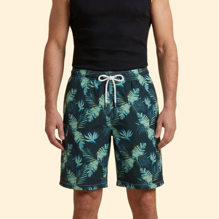 Men’s Quick-Drying Swim Shorts with Stretch