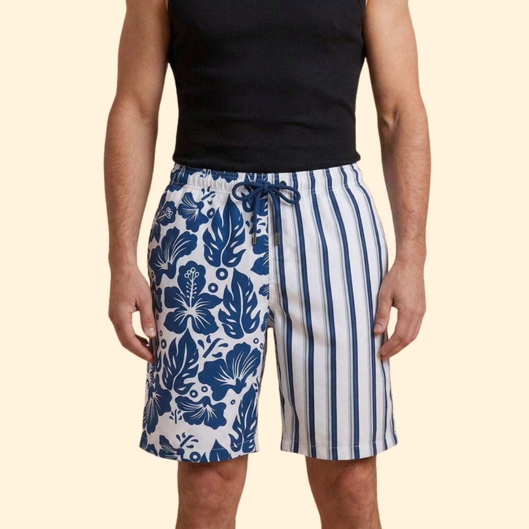 Men’s Quick-Drying Swim Shorts with Stretch