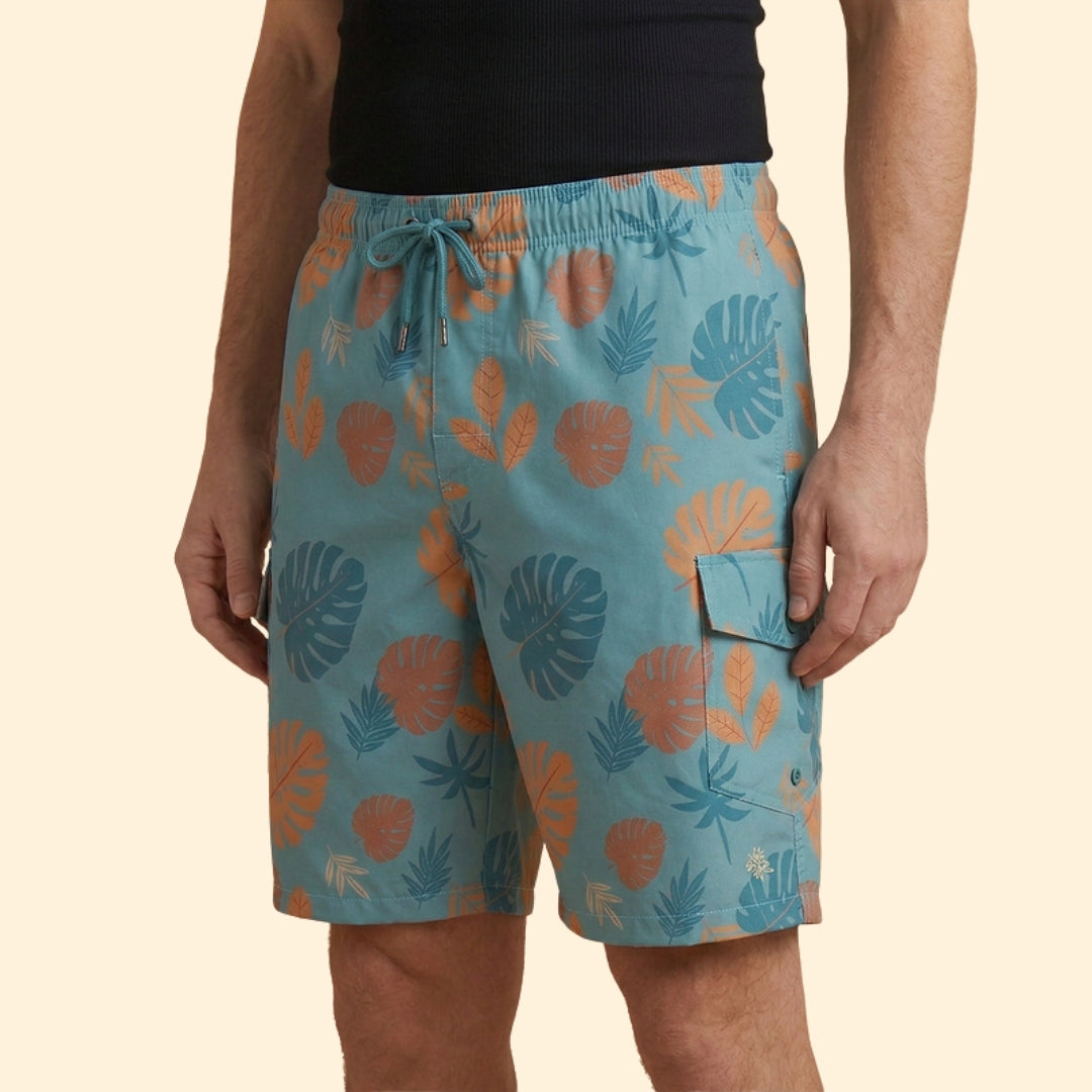 Men’s Quick-Drying Swim Shorts with Stretch