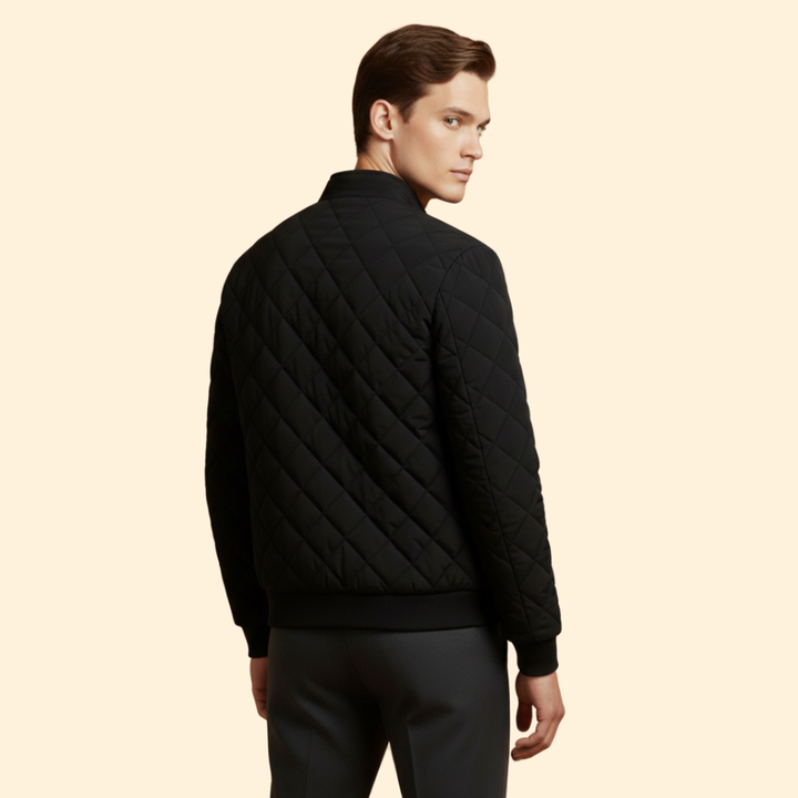 Men’s Quilted Bomber Jacket