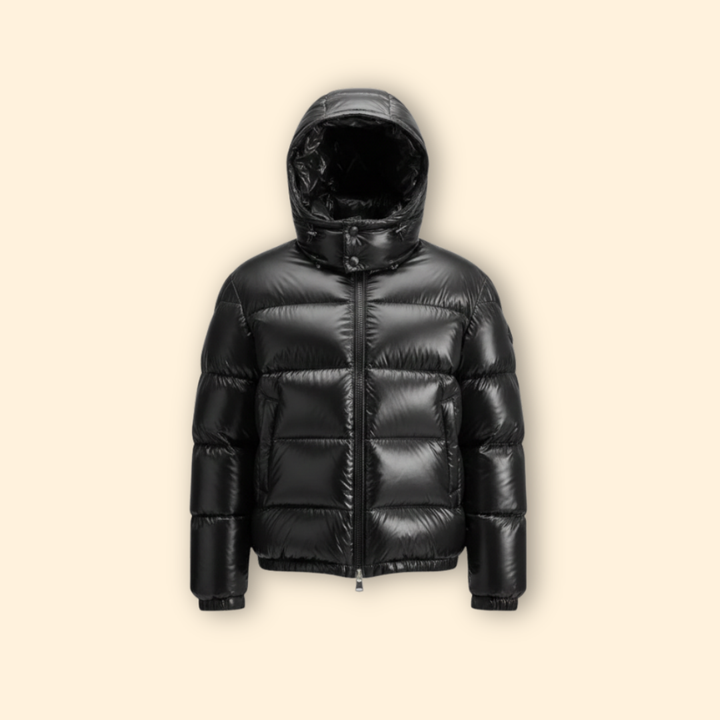 Men’s Quilted Jacket with Hood