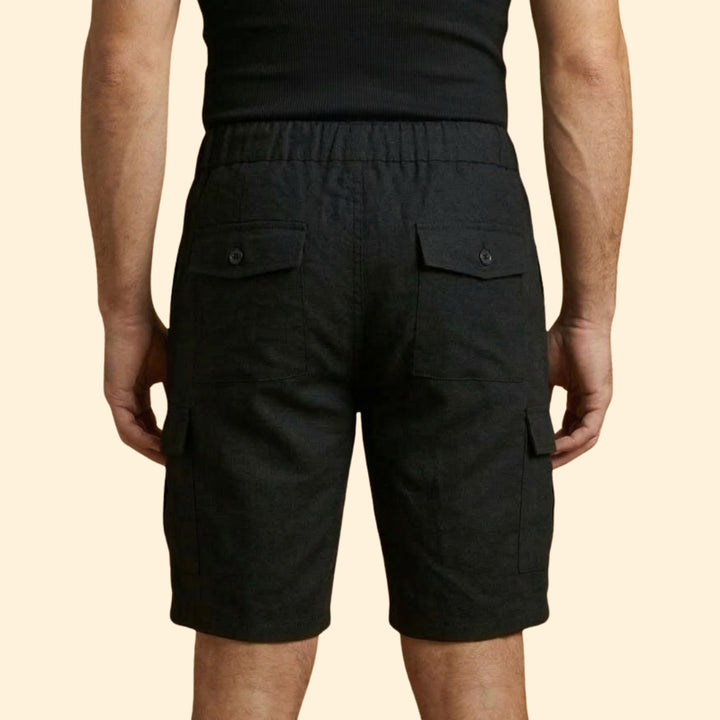 Men’s Relaxed Fit Cargo Shorts with Drawstring