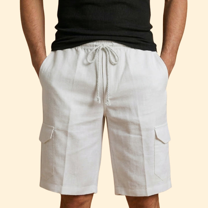 Men’s Relaxed Fit Cargo Shorts with Front Pockets