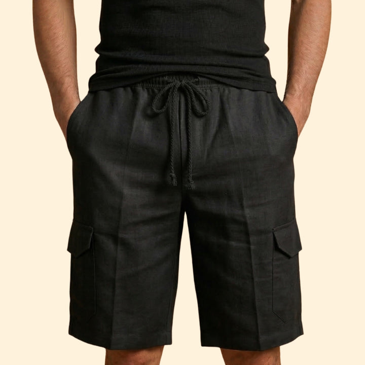 Men’s Relaxed Fit Cargo Shorts with Front Pockets