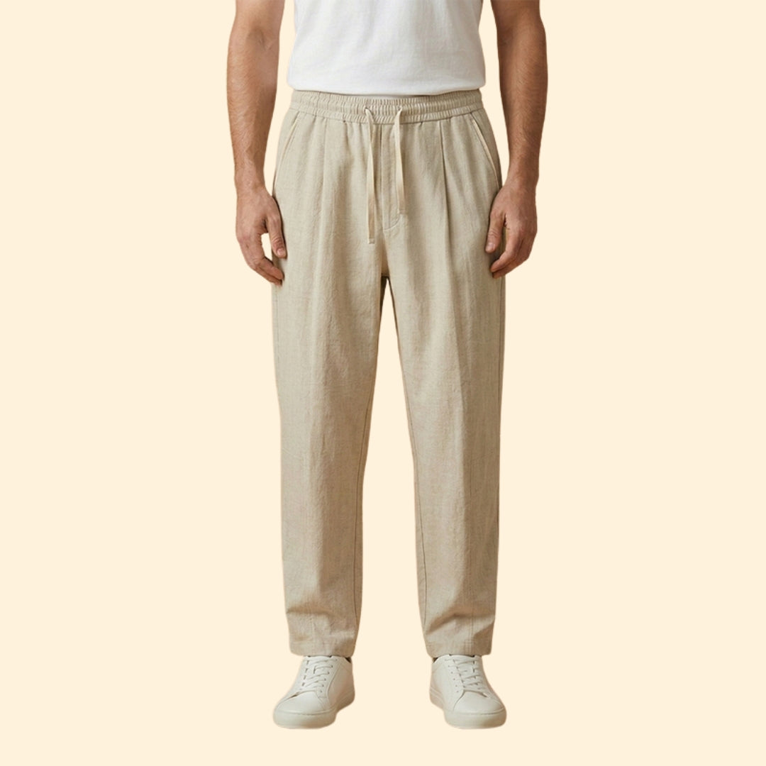 Men’s Relaxed Trousers with Side Pockets