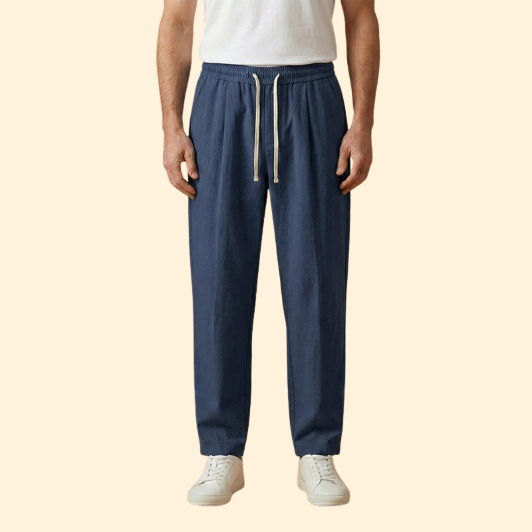 Men’s Relaxed Trousers with Side Pockets