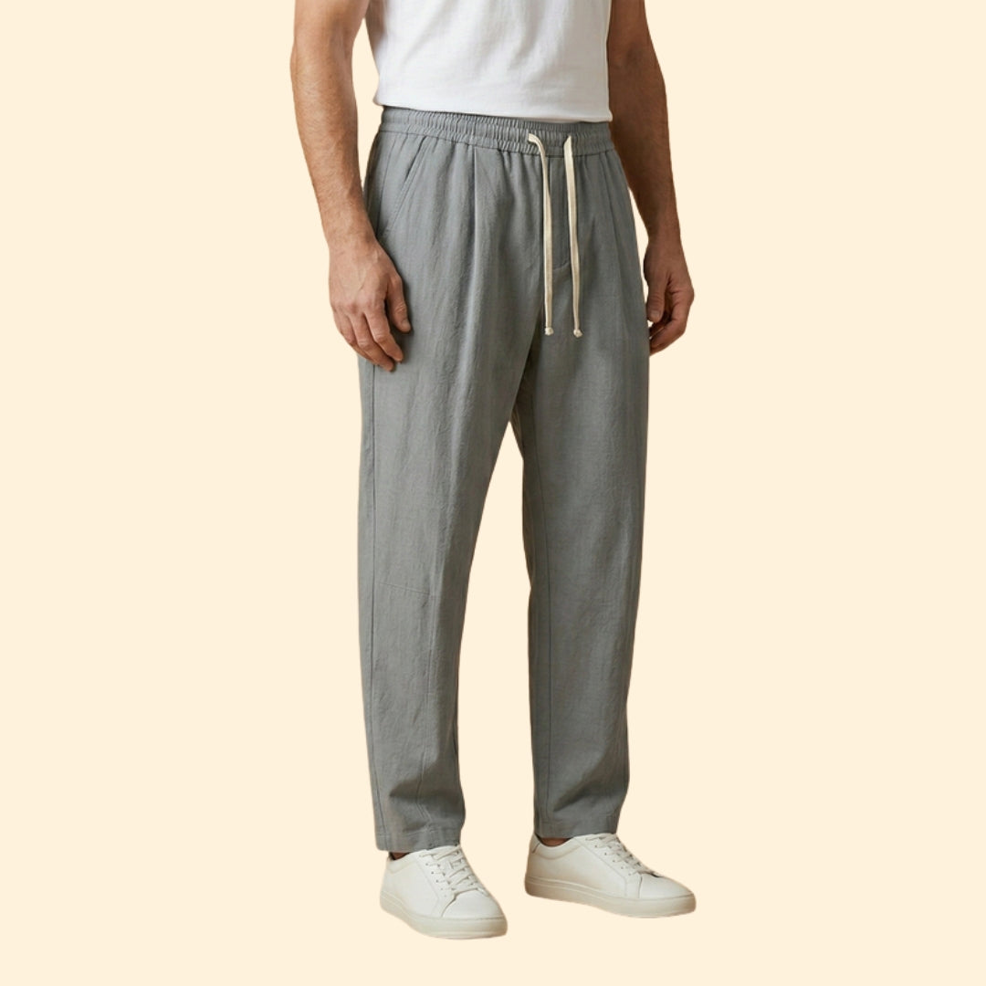 Men’s Relaxed Trousers with Side Pockets