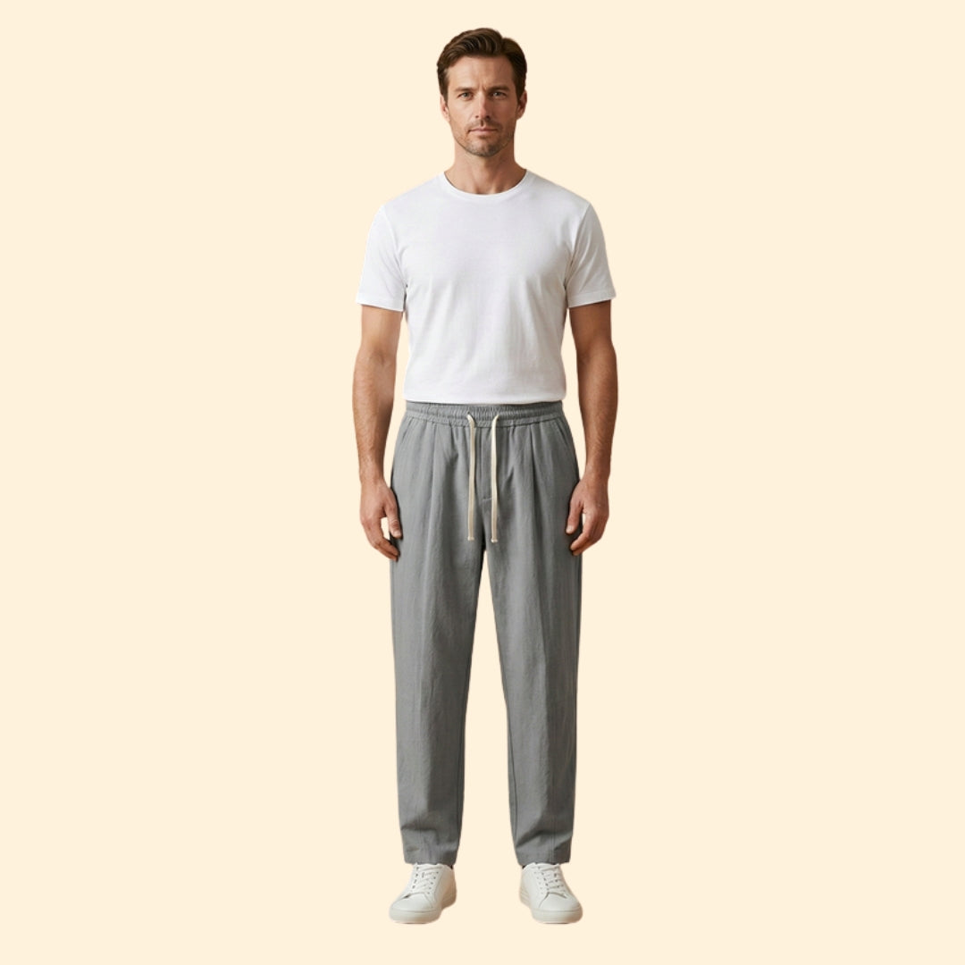 Men’s Relaxed Trousers with Side Pockets