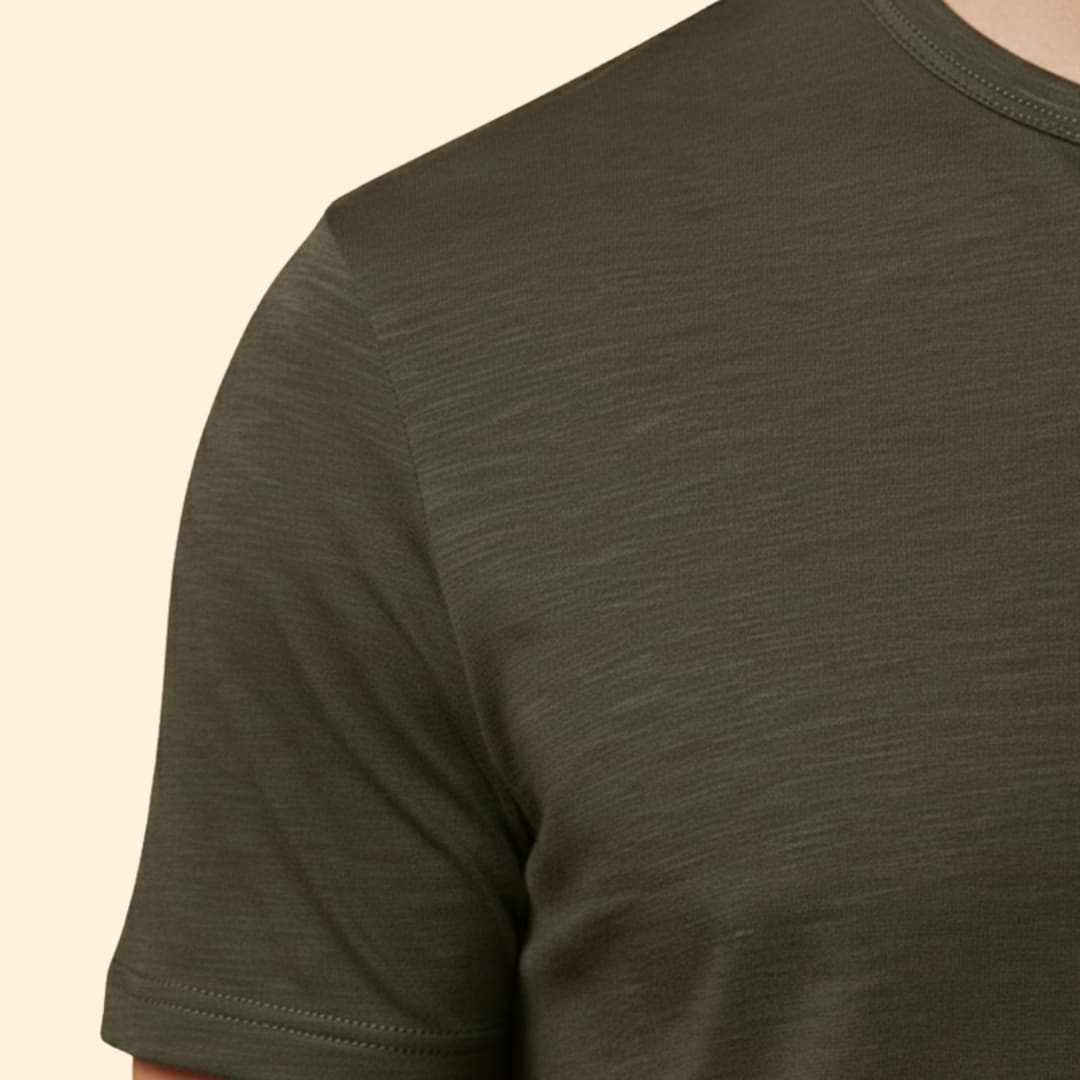 Men’s Short Sleeve Henley T-Shirt