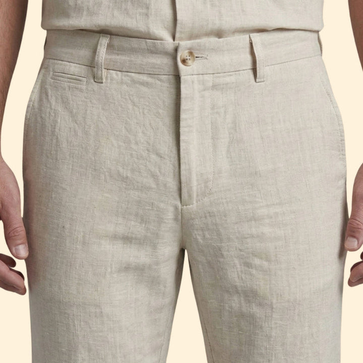 Men’s Short Sleeve Shirt and Tailored Pants Set