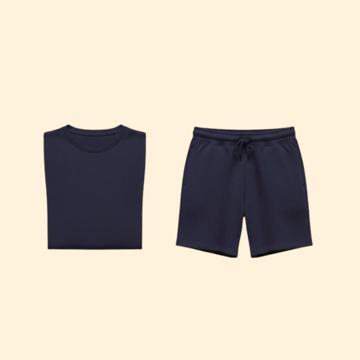 Men’s Short Sleeve T-Shirt and Shorts Set